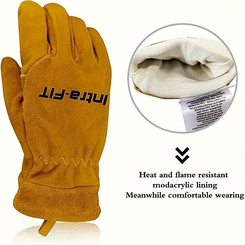 Field gloves, meet heat and flame retardant standards, safety gloves, Workplace Safety, Industrial Workwear, Protective Gear, Snugfit Cuffs, Heatresistant Material, Reinforced Stitching, Work Gloves, Safety Handwear